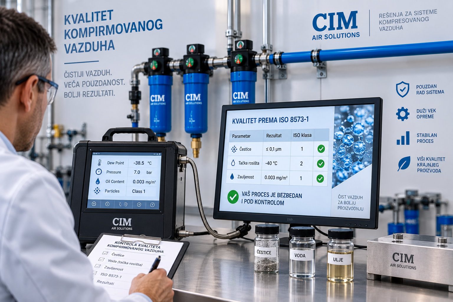 Kvalitet komprimovanog vazduha – merni instrumenti